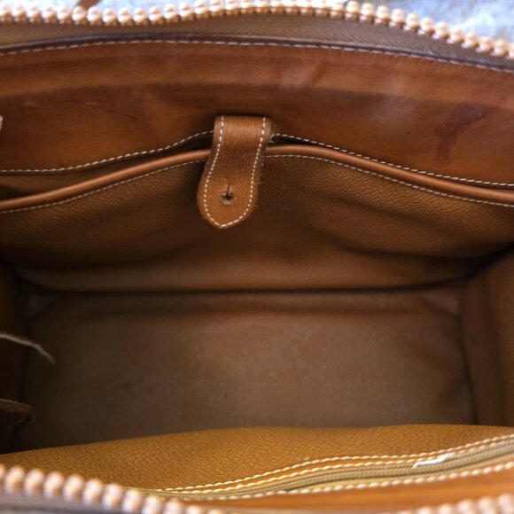 Vintage Dooney & Bourke All Weather Leather Satchel Crossbody USA Authenticated - Picture 9 of 16
